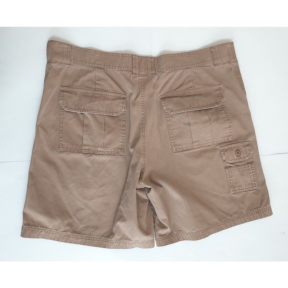 NWOT Mens Cabela's Cargo Utiity Cotton  Shorts 7 Pockets British Tan Size 40 - Picture 7 of 8